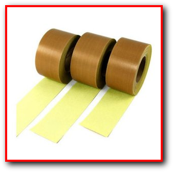 Heat Resistant Tape - PTFE Teflon impregnated fiberglass